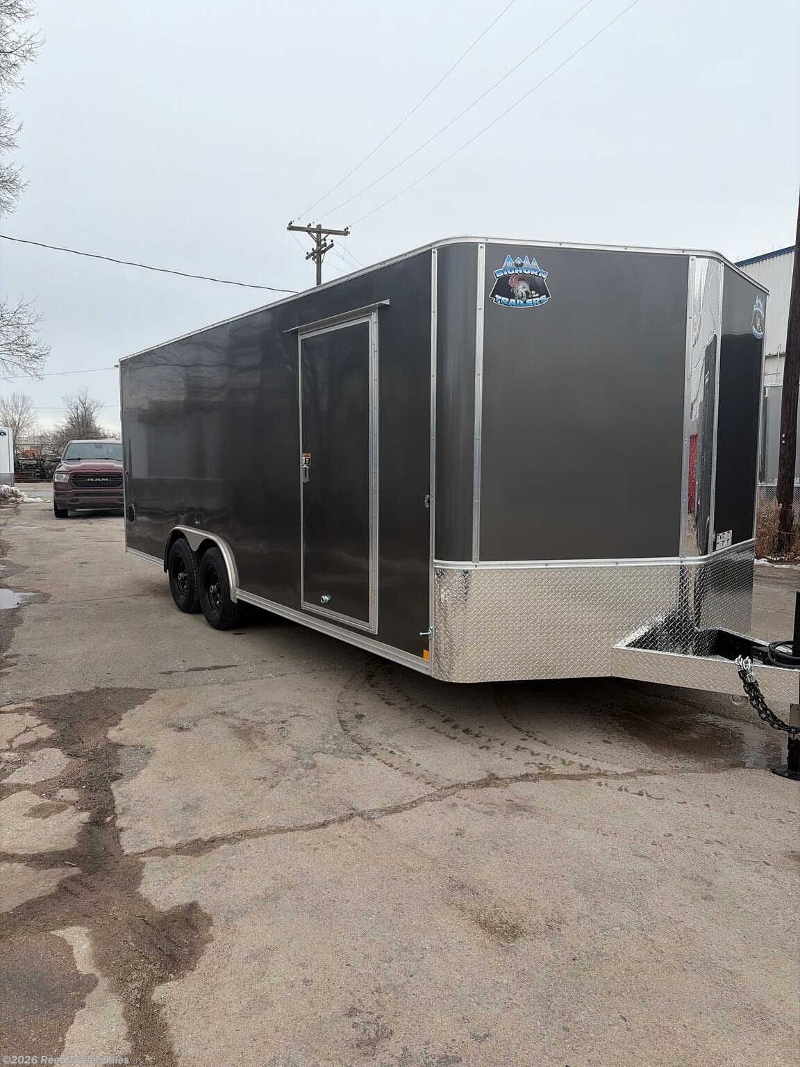 2026 R&M Trailer Mfg 8.5X20+V-NOSE (10K TAS)