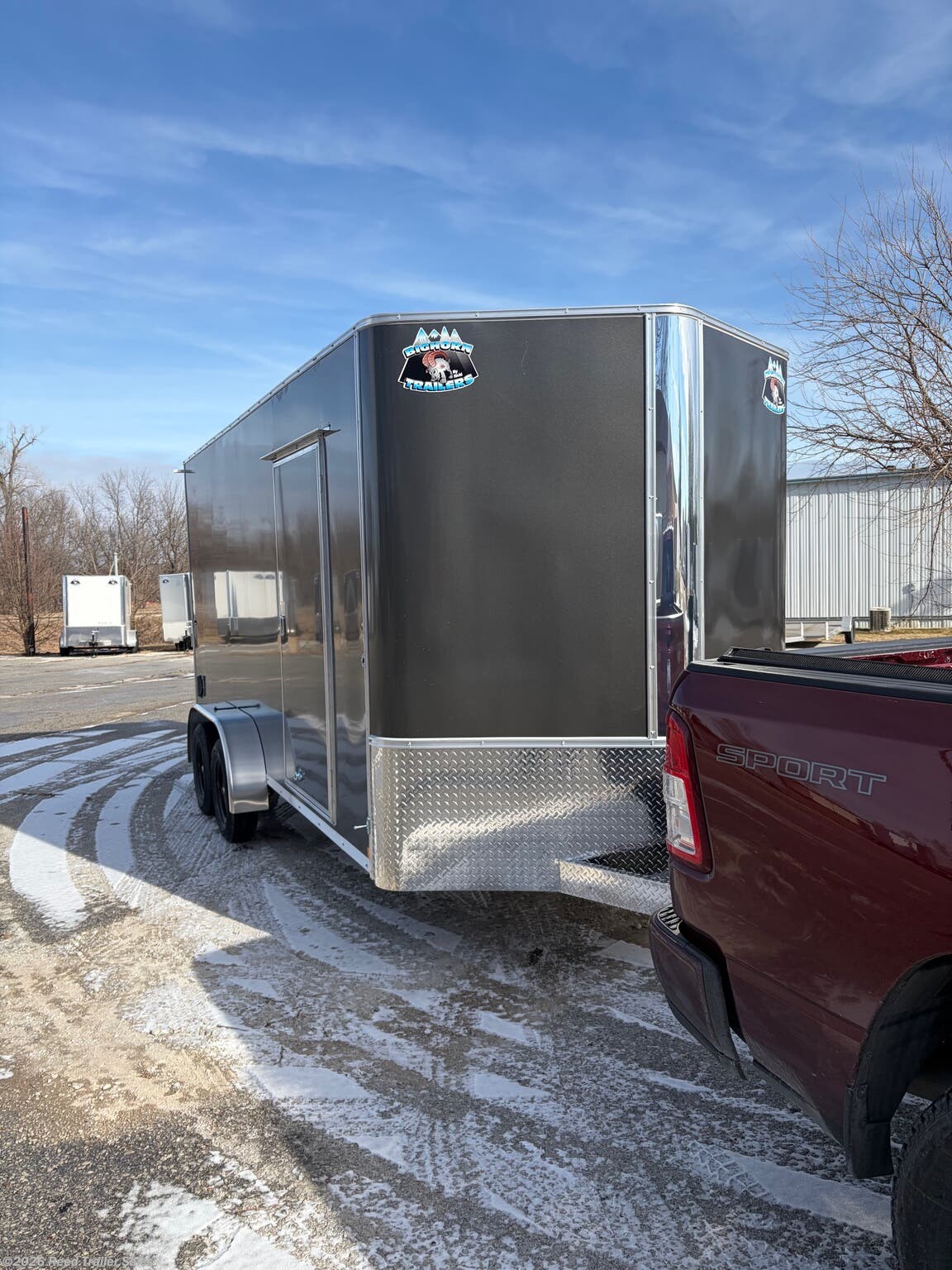 2026 R&M Trailer Mfg 7x16 TAS Silver