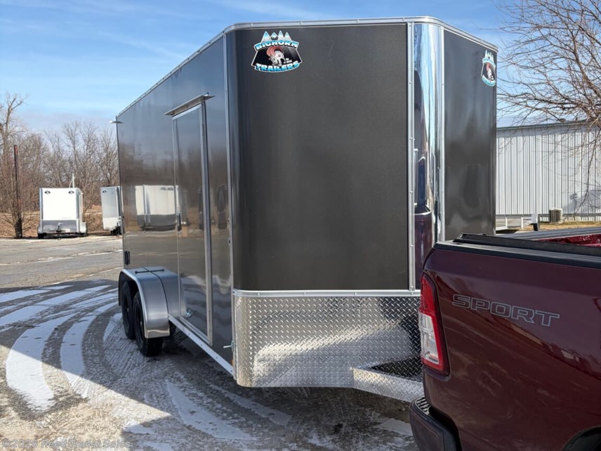 New 2027 R&M Trailer Mfg 7x16 TAS CHARCOAL 7' TALL available in Omaha, Nebraska