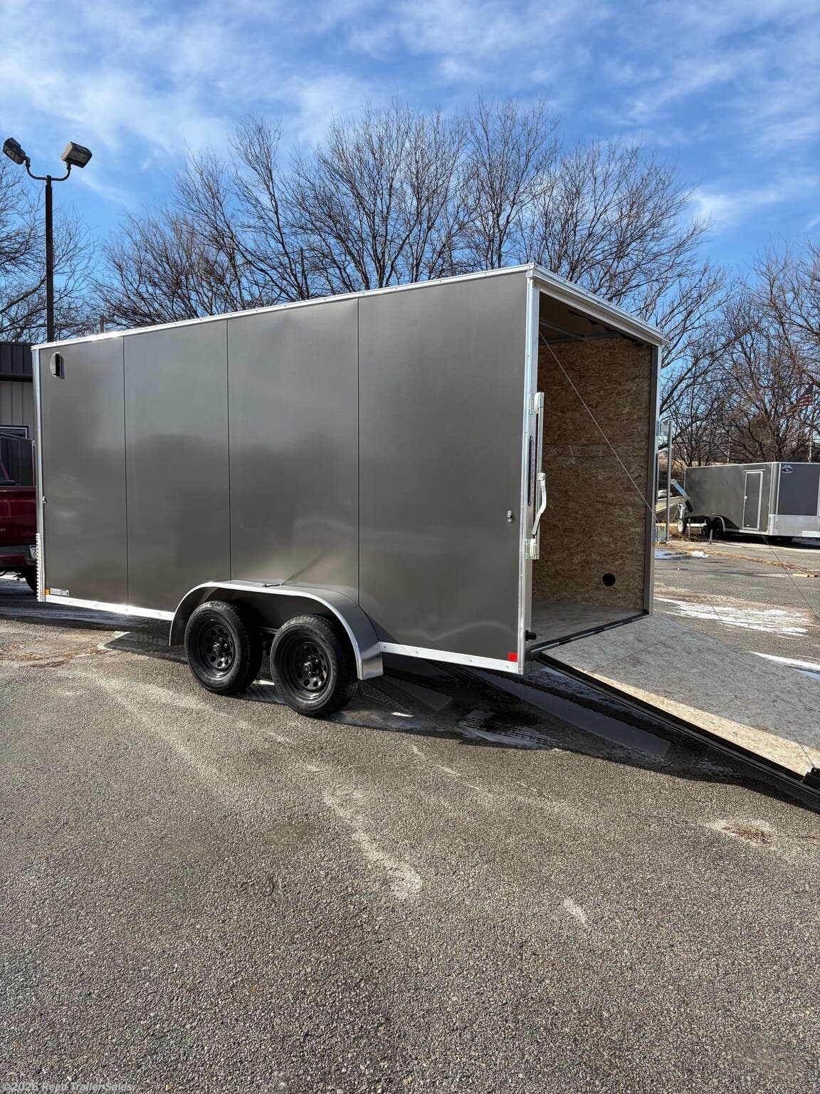 2026 R&M Trailer Mfg 7x16 TAS Silver - New Cargo Trailer for sale by Reed Trailer Sales in Omaha, Nebraska