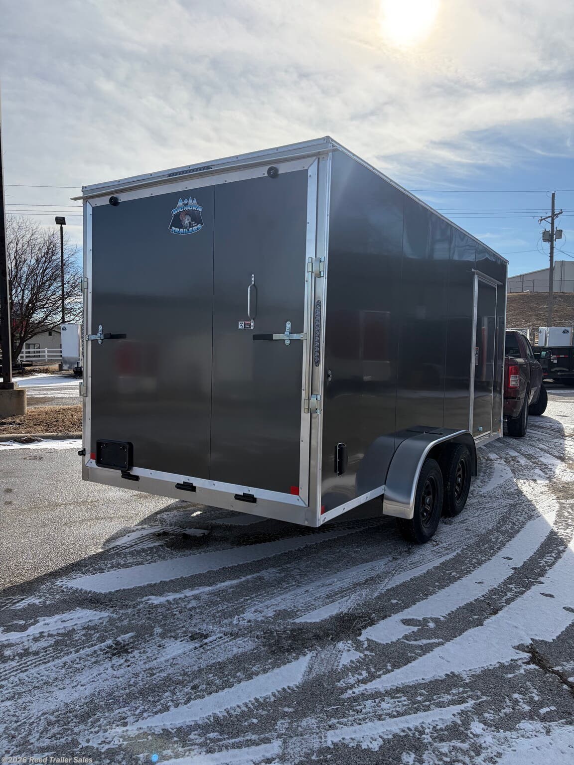 New 2026 R&M Trailer Mfg 7x16 TAS Silver available in Omaha, Nebraska