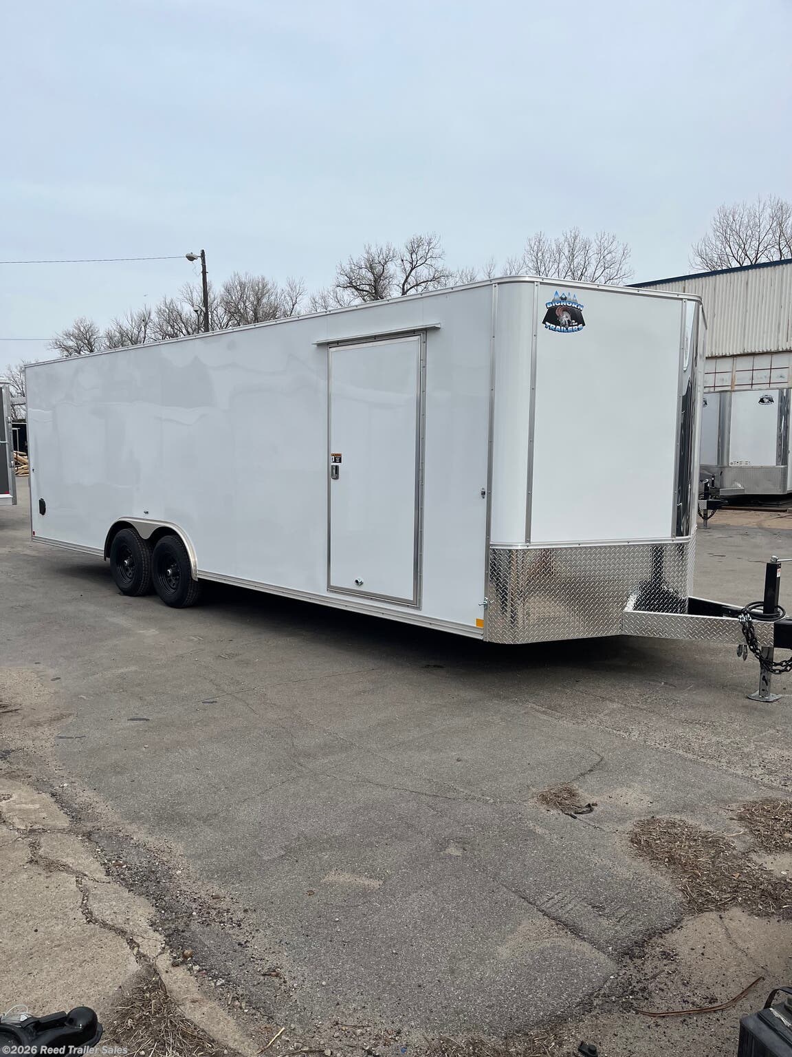 2026 R&M Trailer Mfg 8.5x24+v-nose (TAS 9990 GVWR)