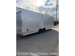 2026 R&M Trailer Mfg 8.5x24+v-nose silver (9990 GVWR) - New Cargo Trailer for sale by Reed Trailer Sales in Omaha, Nebraska