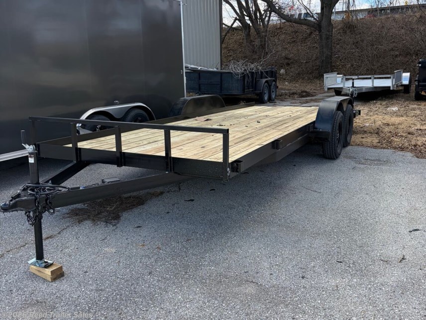 New 2026 R&M Trailer Mfg 8.5X20 FLATBED CAR HAULER available in Omaha, Nebraska