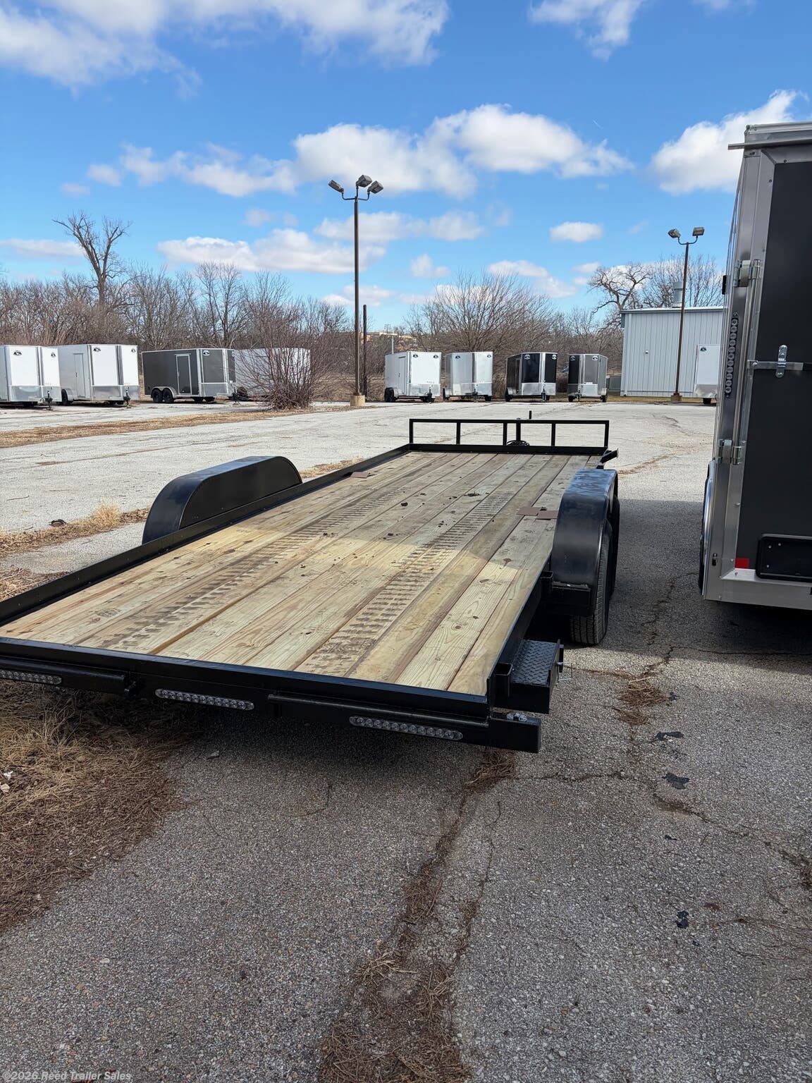 2026 R&M Trailer Mfg 8.5X20 FLATBED CAR HAULER - New Flatbed Trailer for sale by Reed Trailer Sales in Omaha, Nebraska