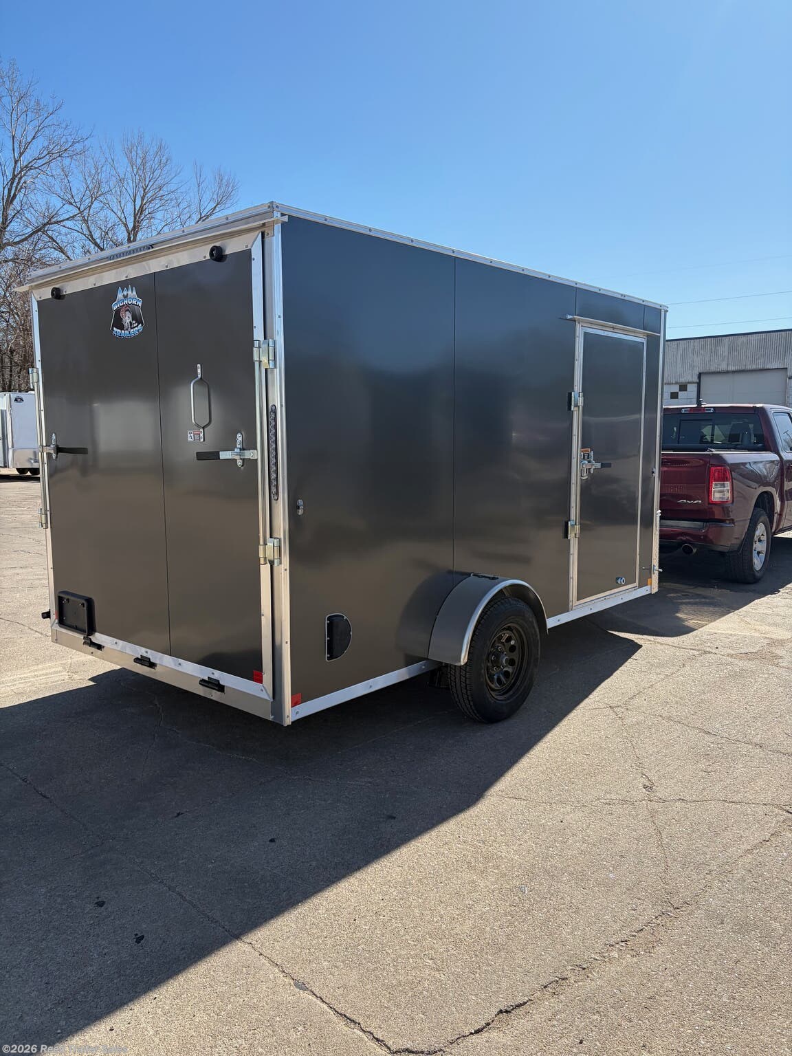 2026 R&M Trailer Mfg 7X12+V-NOSE - New Cargo Trailer for sale by Reed Trailer Sales in Omaha, Nebraska