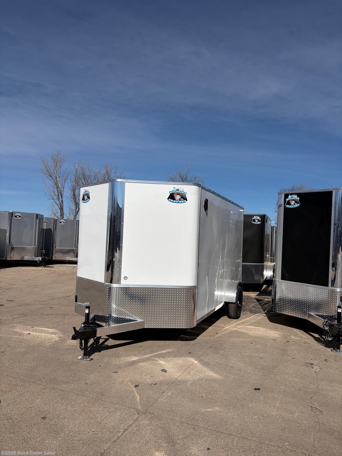 2026 R&M Trailer Mfg 7X12+V-NOSE - New Cargo Trailer for sale by Reed Trailer Sales in Omaha, Nebraska