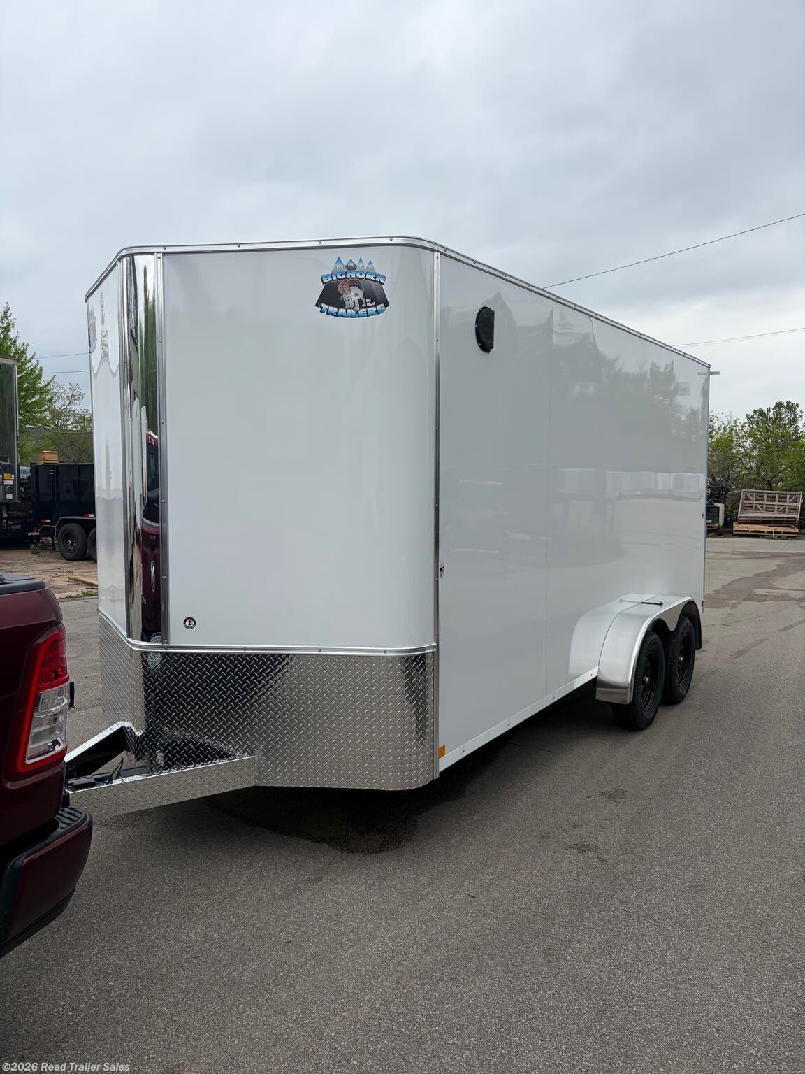 2026 R&M Trailer Mfg 7x16 TAS WHITE 7' TALL - New Cargo Trailer for sale by Reed Trailer Sales in Omaha, Nebraska