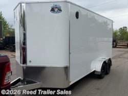 2027 R&M Trailer Mfg 7x16 TAS WHITE 7' TALL - New Cargo Trailer for sale by Reed Trailer Sales in Omaha, Nebraska
