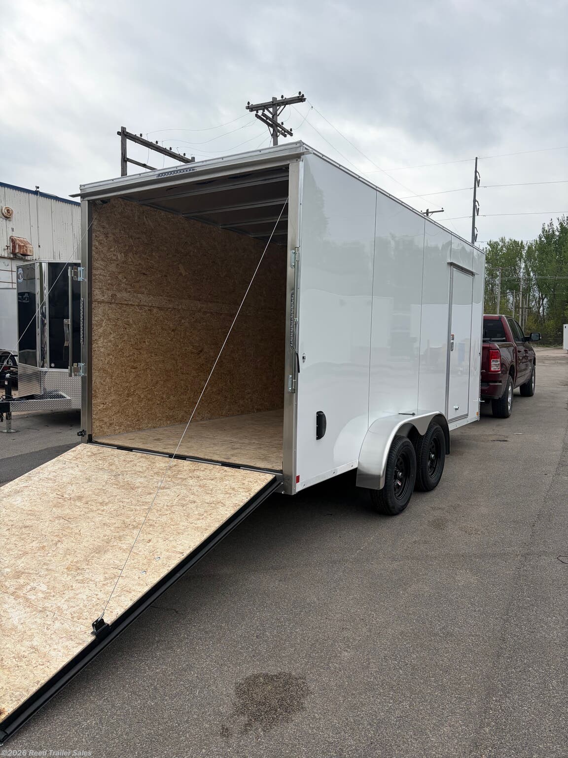 2026 7x16 TAS WHITE 7' TALL by R&M Trailer Mfg from Reed Trailer Sales in Omaha, Nebraska