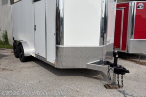 2027 R&M Trailer Mfg 7x16+v-nose (9990 GVWR, E-TRACK)
