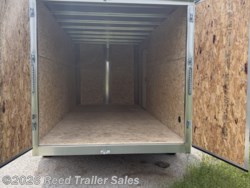 New 2027 R&M Trailer Mfg 7x16 TAS white Barn Doors available in Omaha, Nebraska