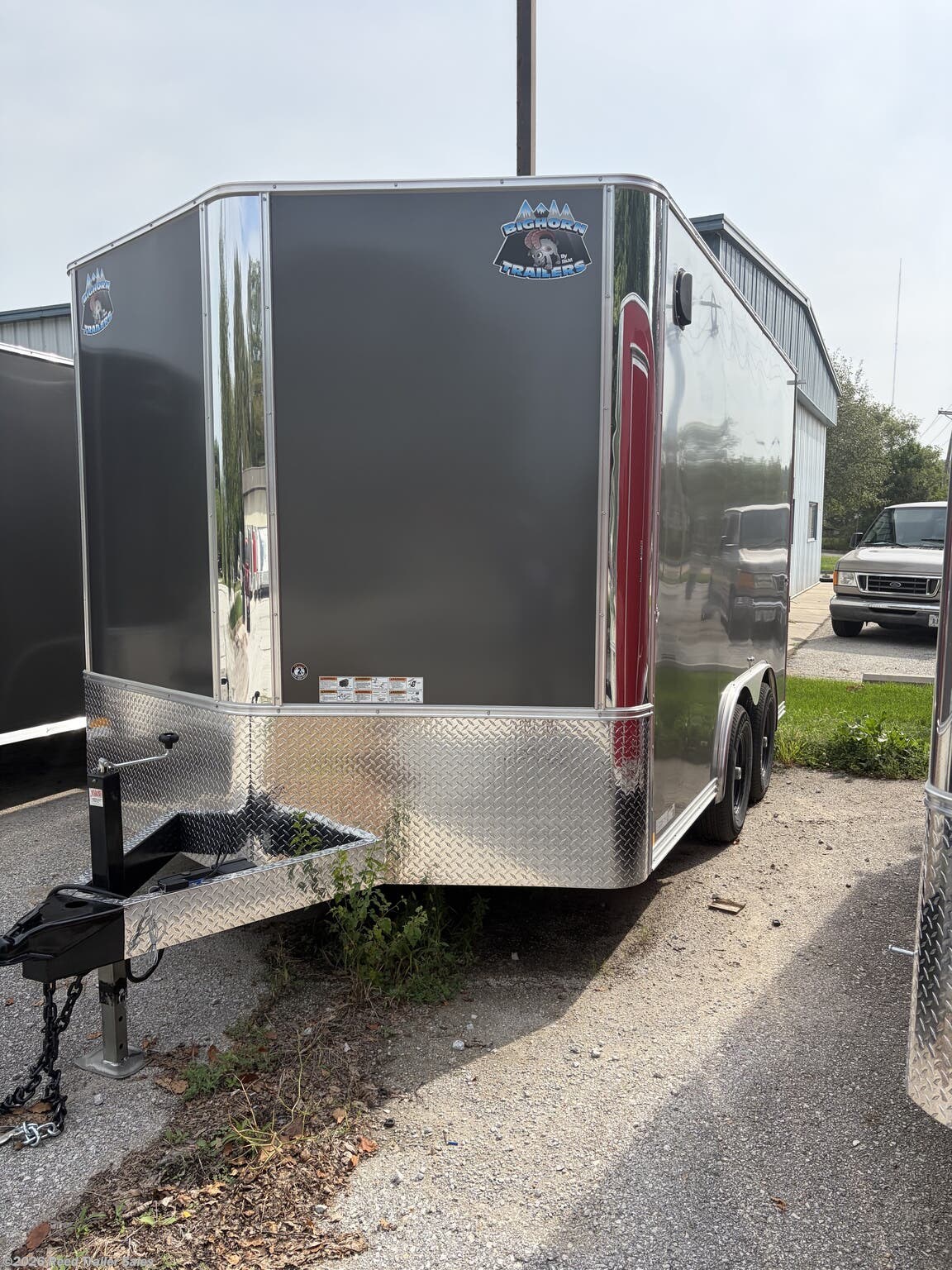 2027 8.5x12 v-nose 10k 7' tall by R&M Trailer Mfg from Reed Trailer Sales in Omaha, Nebraska