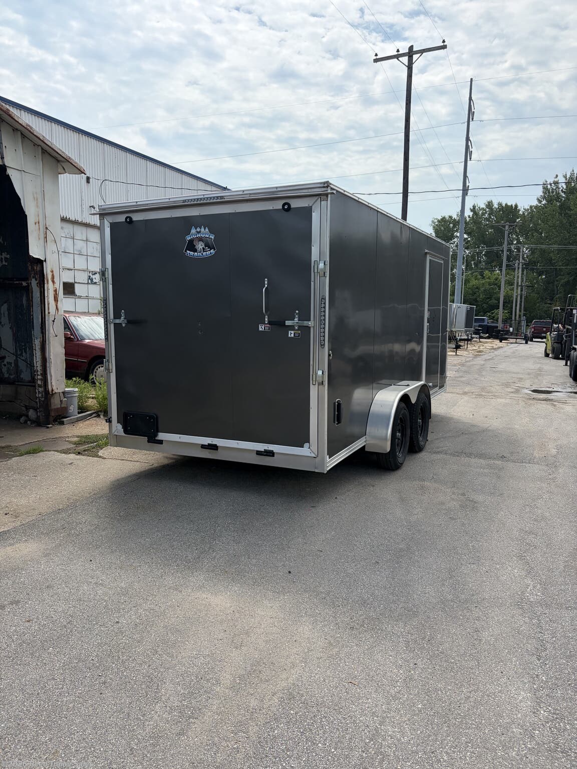 2027 R&M Trailer Mfg 7x16+v-nose TAC - New Cargo Trailer for sale by Reed Trailer Sales in Omaha, Nebraska