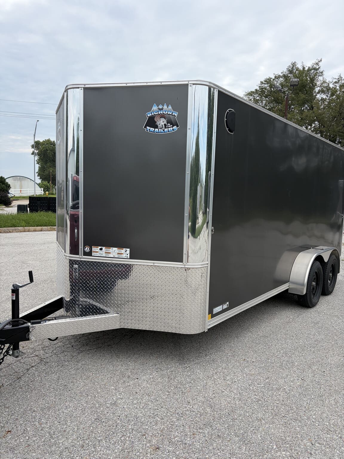 2027 R&M Trailer Mfg 7x16+v-nose TAC