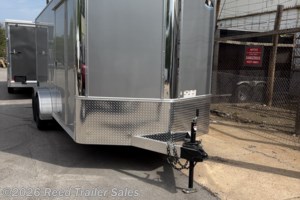 2027 R&M Trailer Mfg 7x16+v-nose TAC HAIL SIL