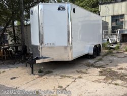 2027 R&M Trailer Mfg 7x16+v-nose 7' TALL TAC HAIL WHT - New Cargo Trailer for sale by Reed Trailer Sales in Omaha, Nebraska