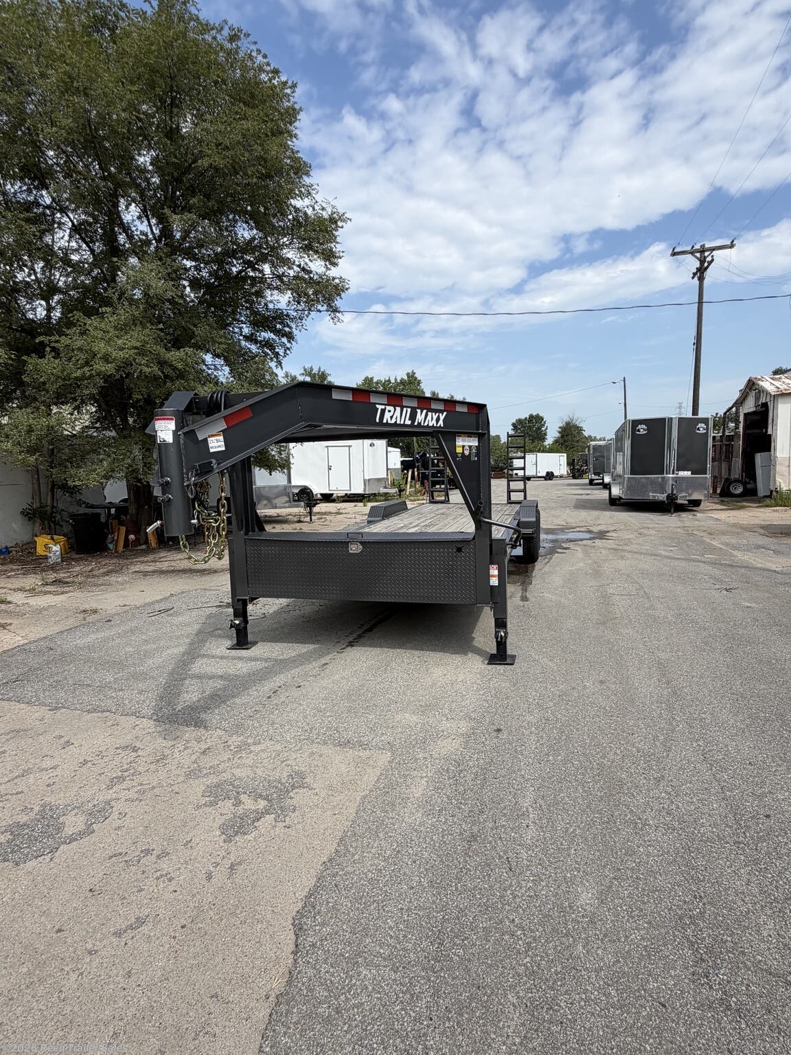 2025 101x26' 14k gooseneck flatbed by TrailMax from Reed Trailer Sales in Omaha, Nebraska
