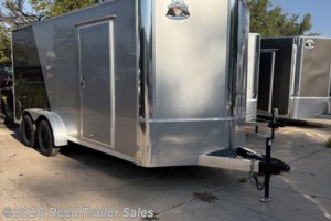 2027 R&M Trailer Mfg 7x16+v-nose TAC (TWO-TONE)