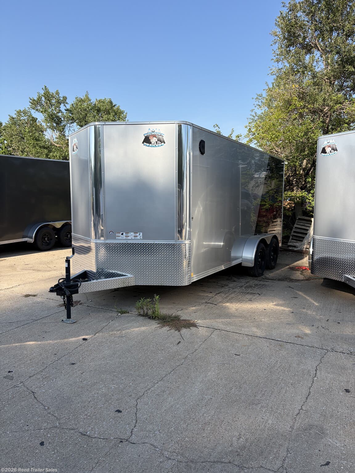 2027 R&M Trailer Mfg 7x16+v-nose TAC (TWO-TONE) - New Cargo Trailer for sale by Reed Trailer Sales in Omaha, Nebraska