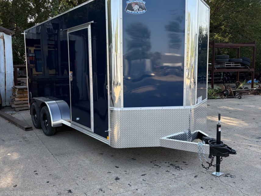 New 2027 R&M Trailer Mfg 7x16+v-nose (blue, 7' tall) available in Omaha, Nebraska
