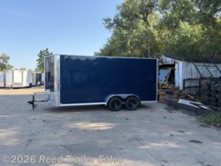 2027 7x16+v-nose (blue, 7' tall) by R&M Trailer Mfg from Reed Trailer Sales in Omaha, Nebraska