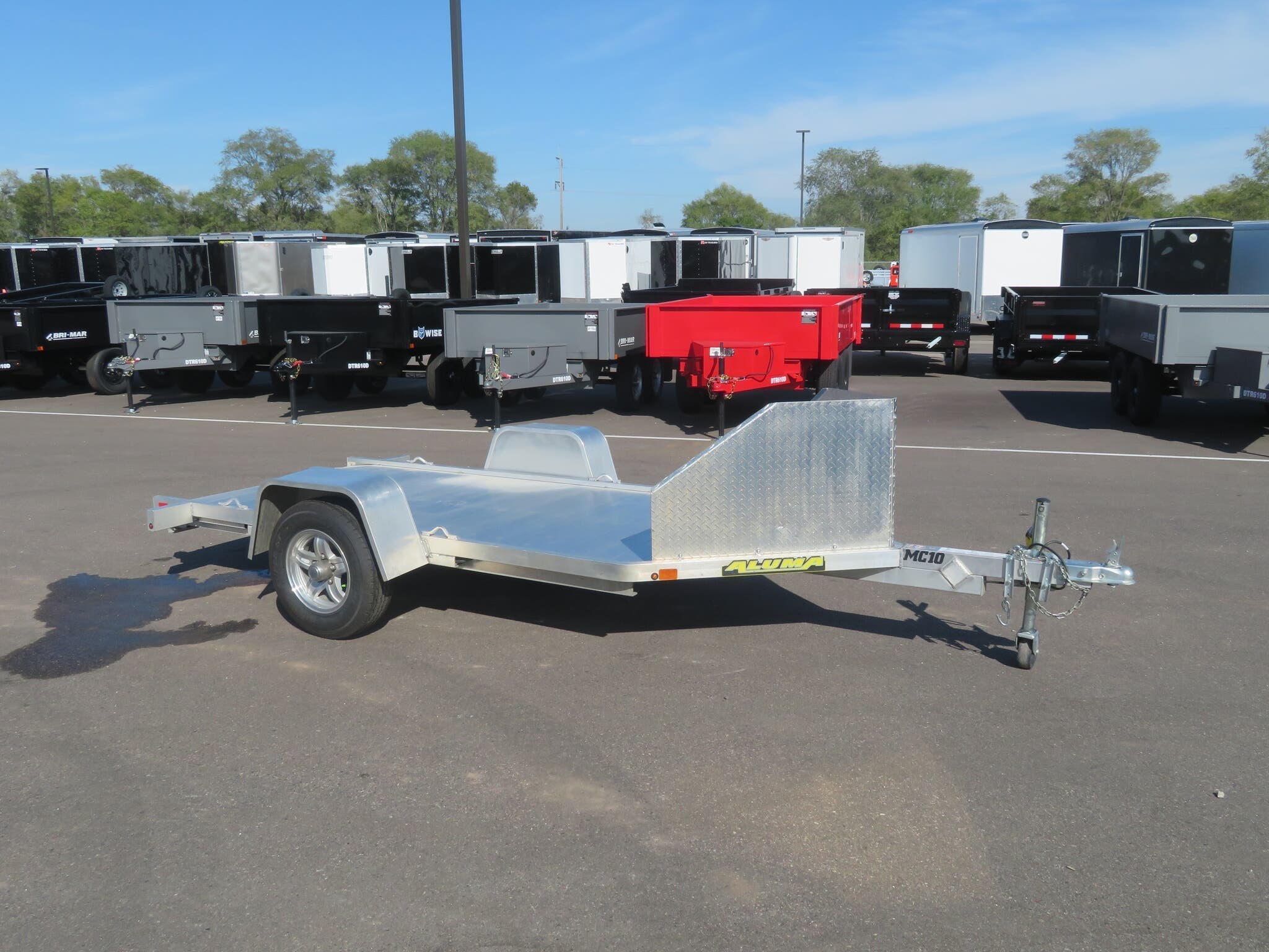 2017 Aluma TK1 Aluminum Trike Trailer 