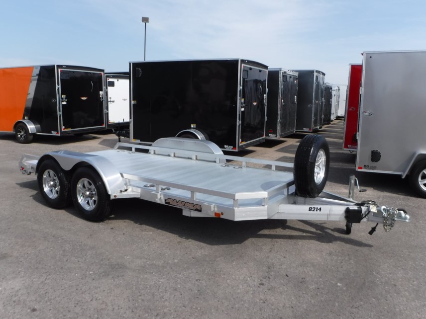 2023 Aluma 7814 Tandem Axle Aluminum Utility - Ramps