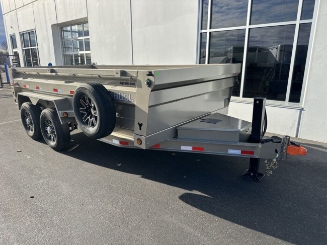2025 IRONBULL DTB 83X14 14.9K DUMP TRAILER - WESTERN TAN