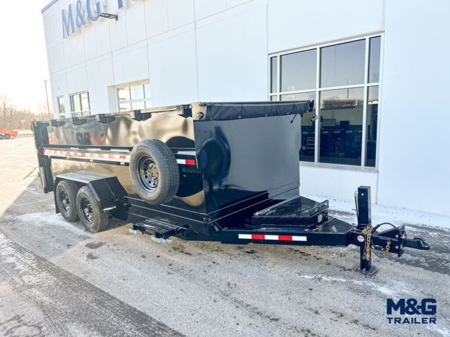2025 MIDSOTA HV-16 82X16 15.4K DUMP TRAILER W/48