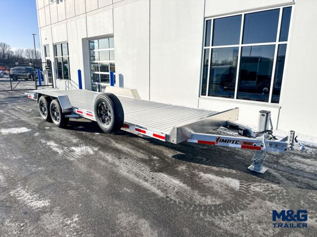 2025 TIMPTE 1424 81X24 (18+6) 14K ALUMINUM GRAVITY TILT EQUIPMENT TRAILER