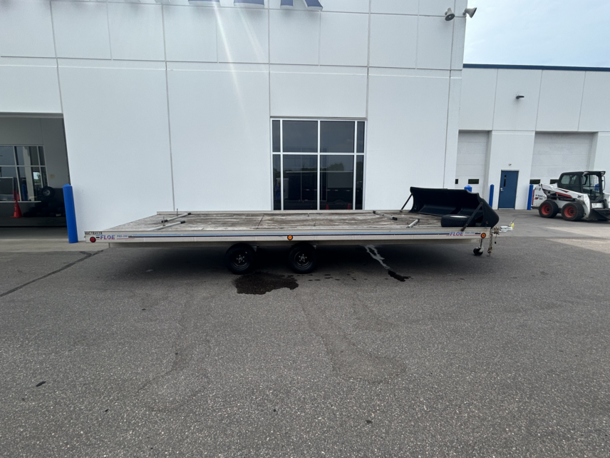 Used 1997 FLOE 101X20 OPEN ALUMINUM SNOW TRAILER W/ SKI BARS, D-RINGS, SALT SHIELD available in Ramsey, Minnesota