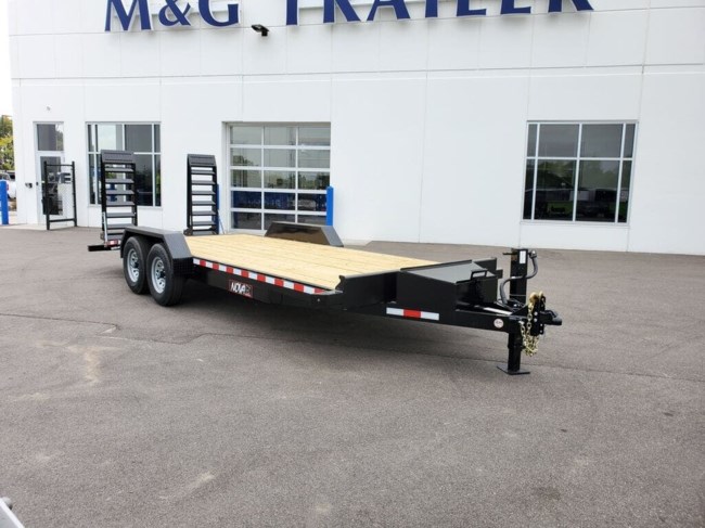 2025 MIDSOTA ET8220 82X20 15.4K EQUIPMENT TRAILER - BLACK
