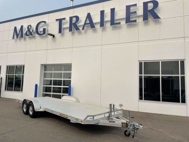 2023 ALUMA 8222 H  Aluminum Car Hauler Trailer -10K
