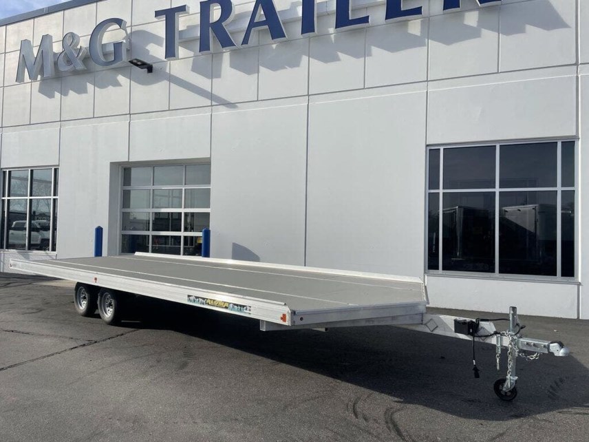 New 2023 ALUMA 8624 D -13  Aluminum Snowmobile Trailer available in Ramsey, Minnesota