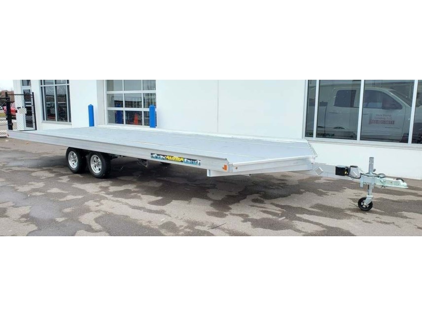 New 2024 ALUMA 8622 DH 14  Aluminum UTV / Snowmobile Trailer with Salt Shield! Upgraded Axles! available in Ramsey, Minnesota