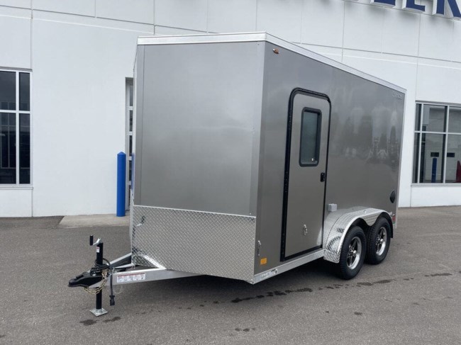 2024 LEGEND TRAILERS 7.5X12  Tandem Axle Aluminum Cargo Trailer - 7' Interior - Pewter
