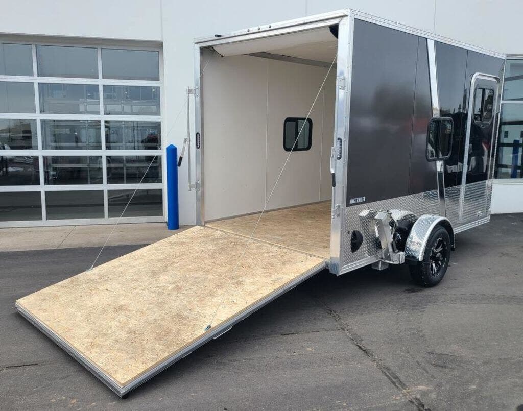 2024 EZ-HAULER 7X12 CUSTOM FISH HOUSE CARGO TRAILER W/ DROP AXLE