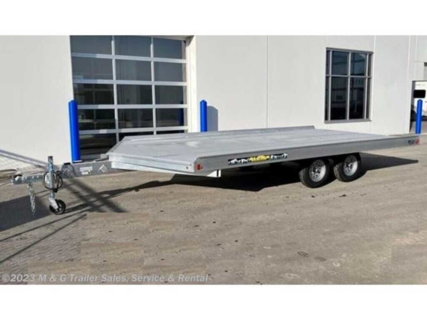 New 2024 ALUMA 8616/13 3 Place Aluminum Snowmobile Trailer available in Ramsey, Minnesota