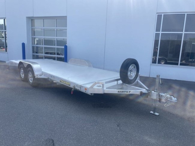 2025 ALUMA 8220 Aluminum Tilt Bed Car Hauler
