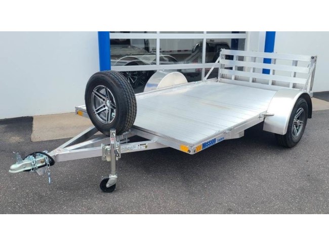 2025 MISSION TRAILERS 72X10 ALUMINUM UTILITY TRAILER
