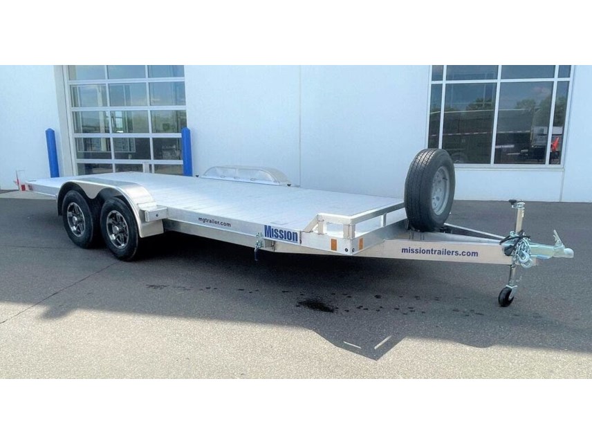New 2025 MISSION TRAILERS 80X20 7K ALUMINUM TILT BED CAR HAULER available in Ramsey, Minnesota