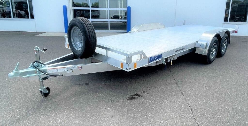2025 MISSION TRAILERS 80X20 7K ALUMINUM TILT BED CAR HAULER