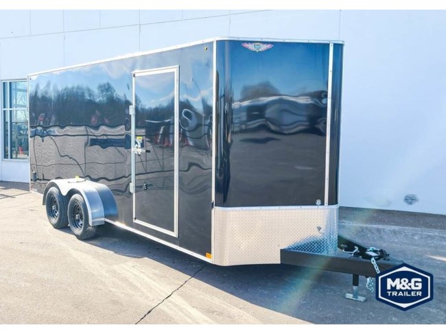 2025 H&H 7X16 ENCLOSED CARGO TRAILER - 6'6