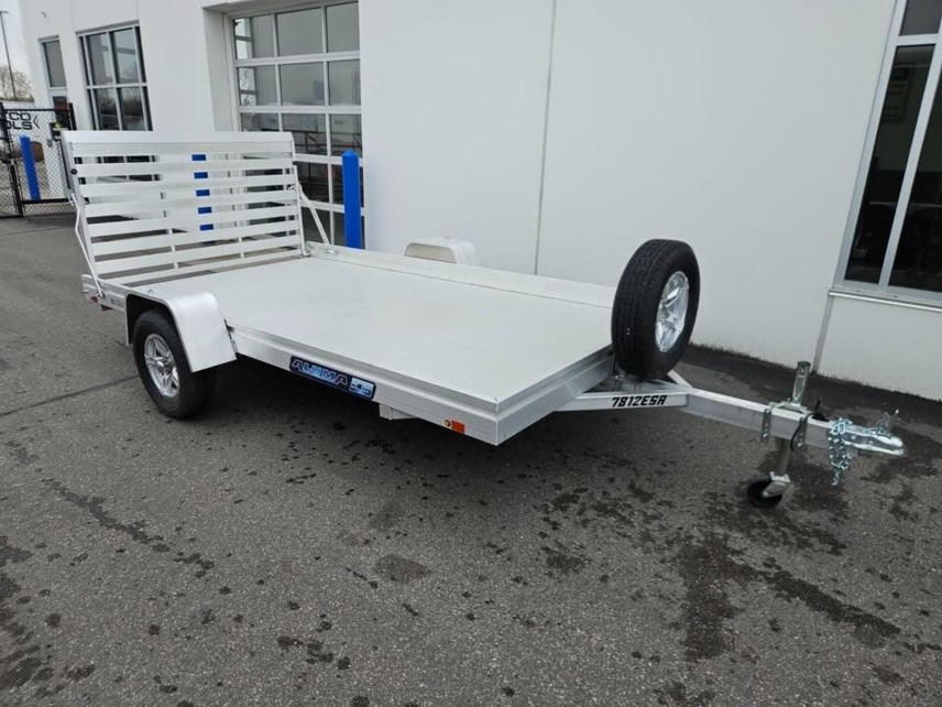 New 2025 ALUMA 7812 ESA ALUMINUM UTILITY TRAILER available in Ramsey, Minnesota
