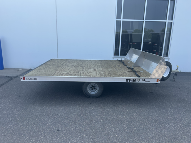 2015 KARAVAN 101X10 TILT BED ALUMINUM SNOWMOBILE TRAILER SA