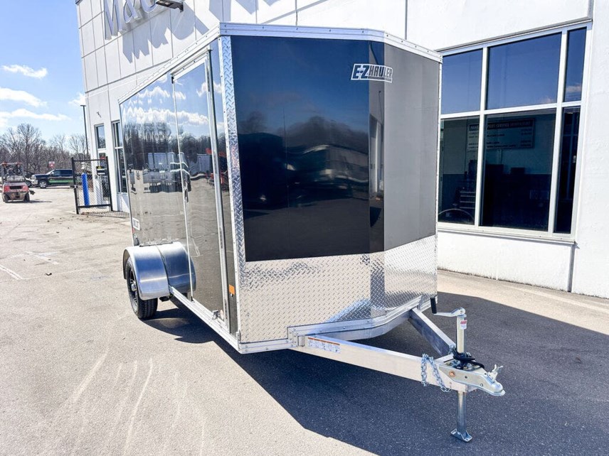 New 2025 EZ-HAULER 6X12 XLT PRO ENCLOSED CARGO TRAILER - 6.4 INTERIOR - BLACK available in Ramsey, Minnesota