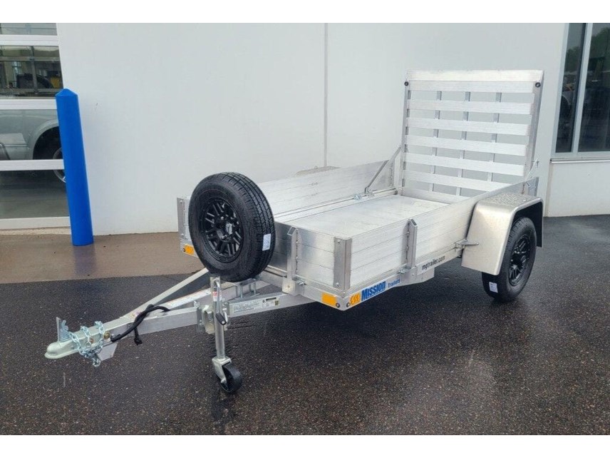 New 2025 MISSION TRAILERS 548 ALUMINUM UTILITY TRAILER - 10" SIDES - FULL GATE available in Ramsey, Minnesota