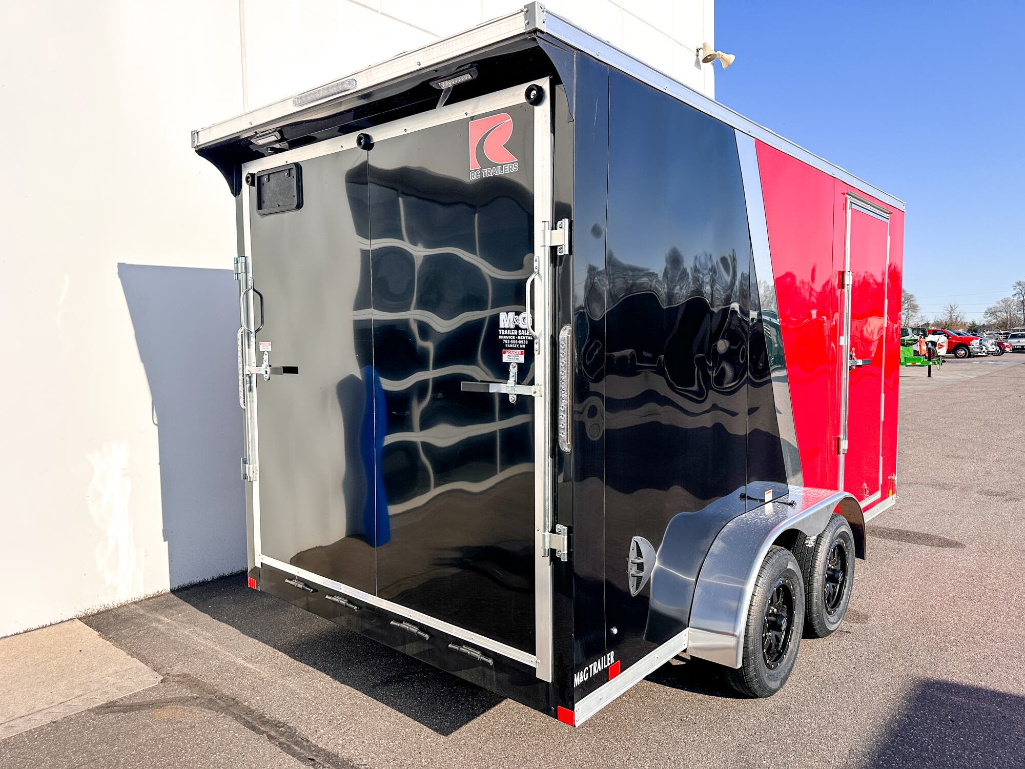 2025 RC TRAILERS RDLX 7X14 ENCLOSED CARGO TRAILER - 7