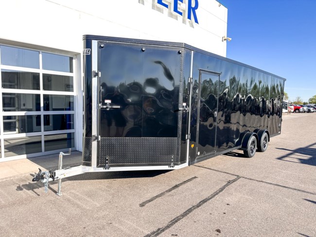 2025 EZ-HAULER 7.4X24 ENCLOSED SNOWMOBILE TRAILER- 6' 10